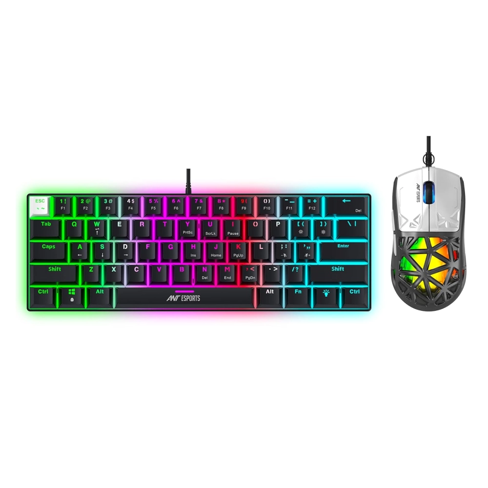 Ant Esports USB Gaming Keyboard Mouse Combo THUNDER 10 RGB view 5